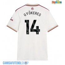Camisa de time de futebol Arsenal Viktor Gyokeres #14 Replicas 3º Equipamento 2025-26 Manga Curta